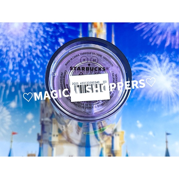 Disney Parks 2025 Starbucks EPCOT Park Icons Tumbler Cold Cup NWT - Picture 5 of 5